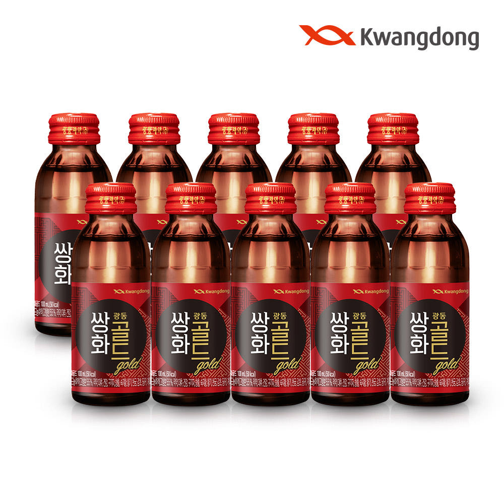 [Kwangdong] Ssanghwa Gold 100ml*10