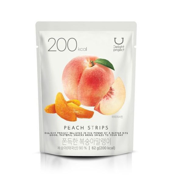 [딜라이트 프로젝트] 복숭아 말랭이 62g