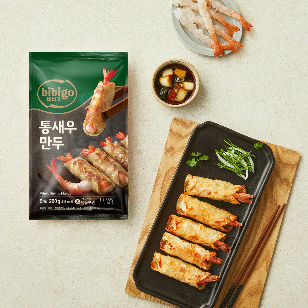 [CJ] Bibigo Whole Shrimp Dumpling 200g