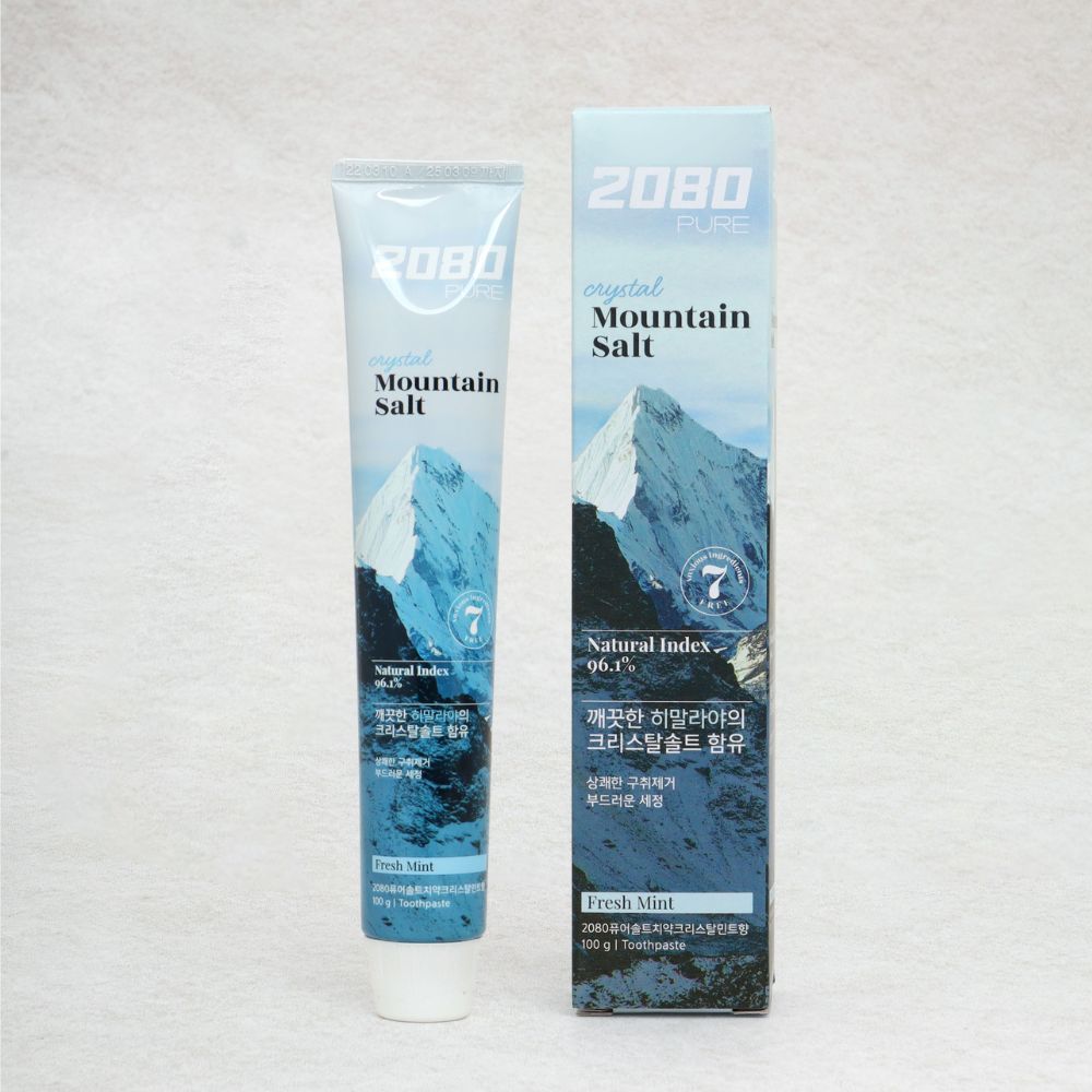 [Daiso] 2080 喜馬拉雅海鹽牙膏 [清新薄荷] 100g