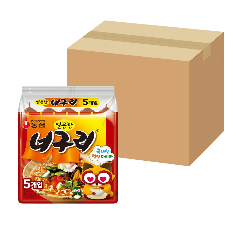 [農心] 烏冬麵 (辣味) 120g*40包 (原箱)