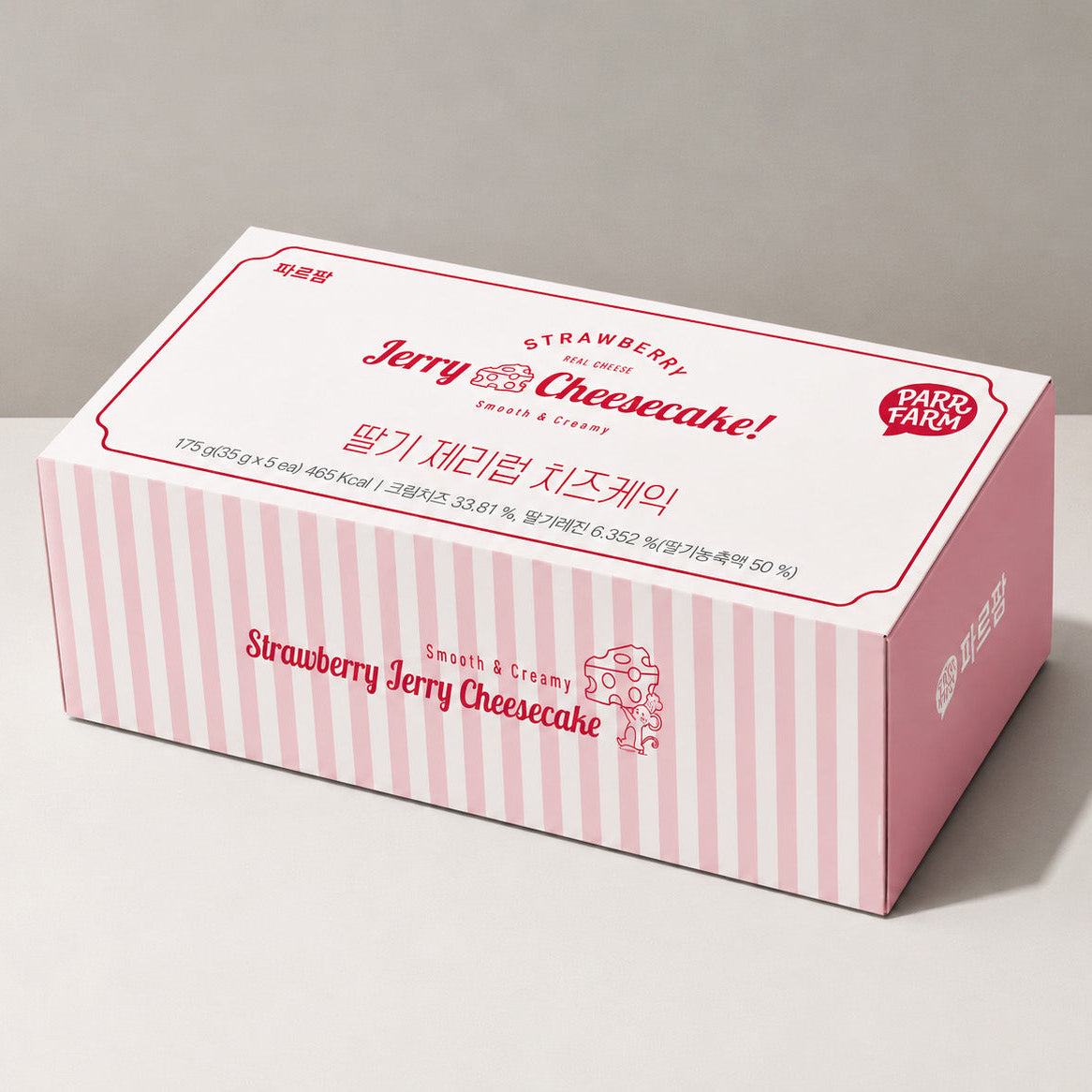 [파르팜] 딸기 제리럽 치즈케익 (35g X 5ea)