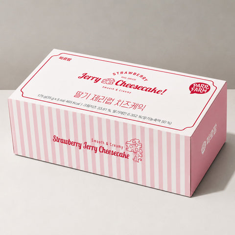 [Parrfarm] Strawberry Jerry Cheesecake (35g X 5ea)