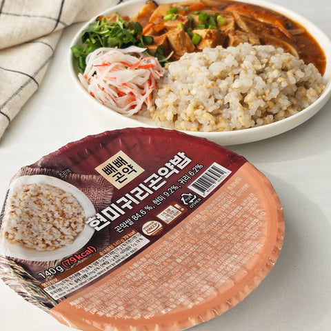 [Korean Idol's Diet Brand!] Low-calorie Konjac (Gognac) with Oat & Brown Rice 140g