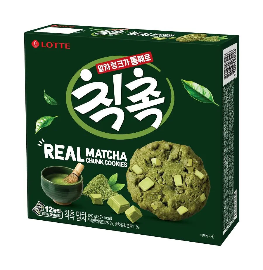 [롯데] 칙촉 말차 180g