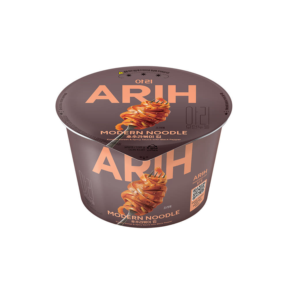 [BTS x ARIH] Modern Noodle Cup (Black Pepper Tteokbokki) 125g