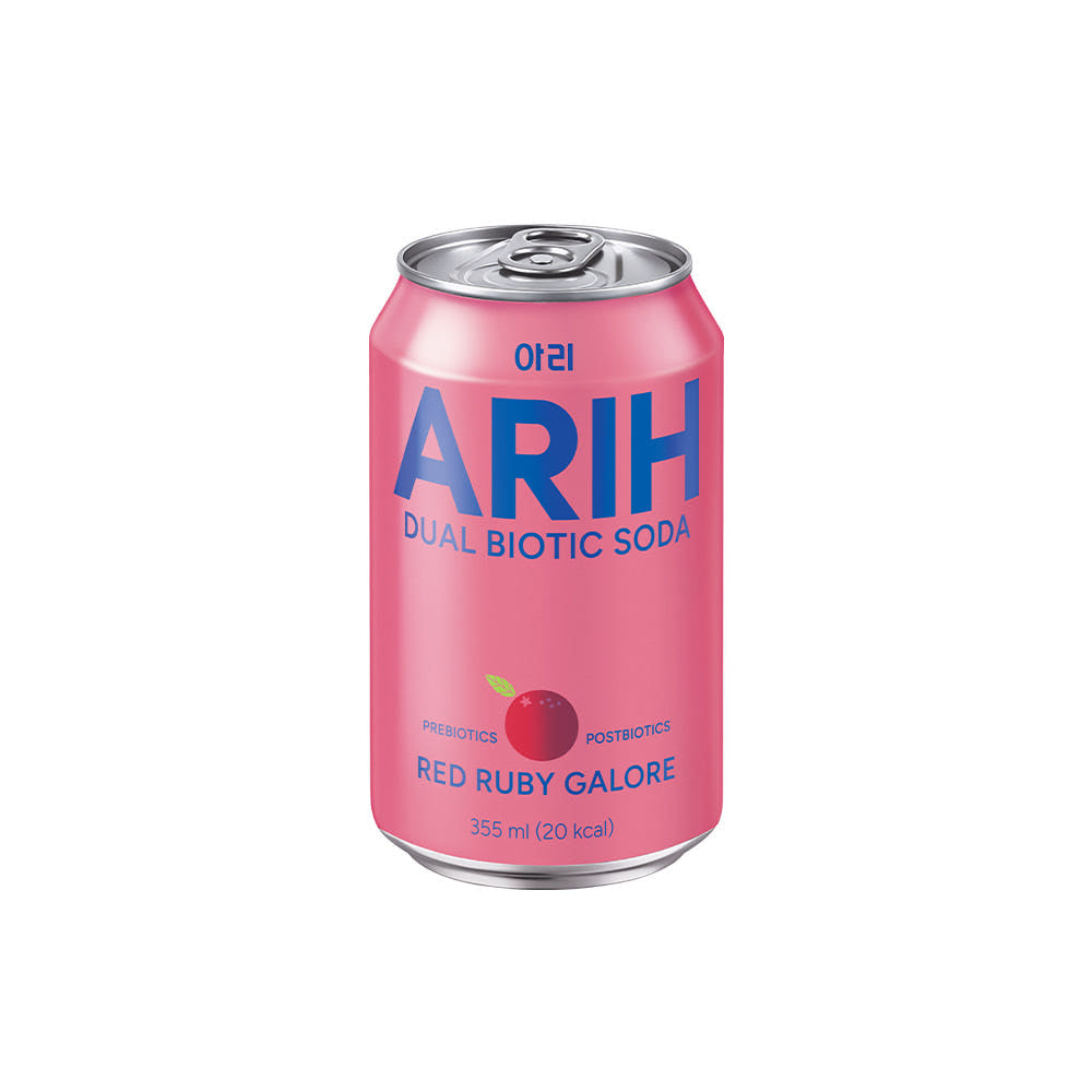 [BTS x ARIH] Dual Biotic Soda (Red Ruby Galore) 355ml