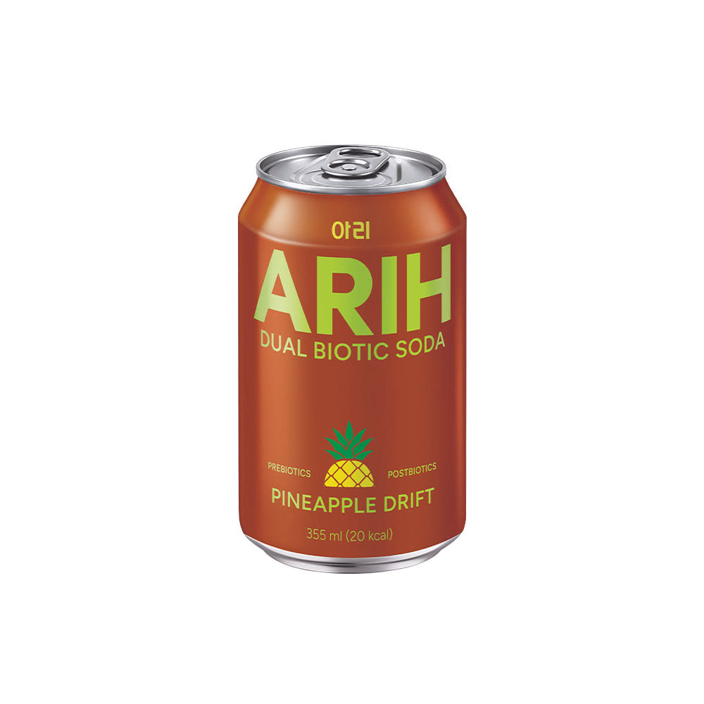 [BTS x ARIH] Dual Biotic Soda (Pineapple Drift) 355ml