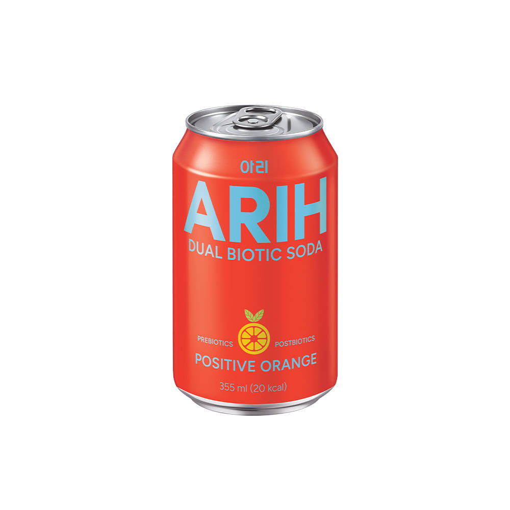 [BTS x ARIH] Dual Biotic Soda (Postive Orange) 355ml