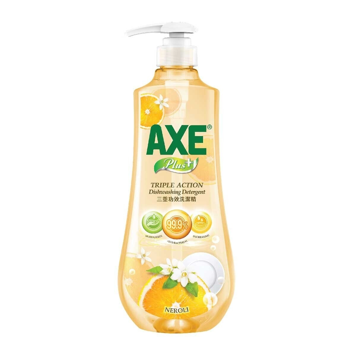 [AXE] Plus+三重功效洗潔精橙花 1000g