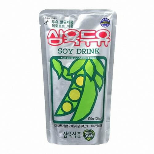 [Sahmyook] Soymilk 195ml