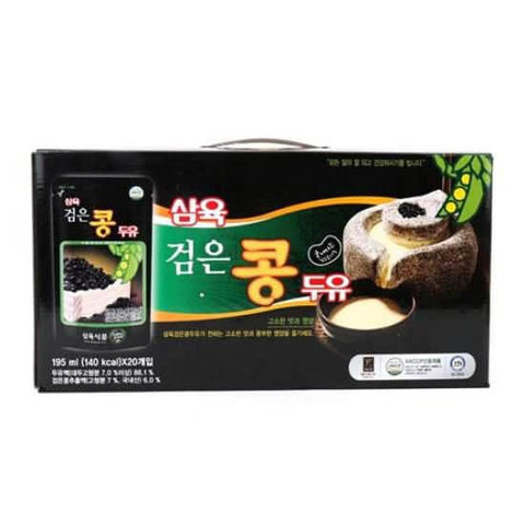 (유통기한 2026/2/22 까지) [삼육] 검은콩 두유 190ml*20