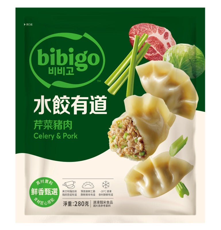 [CJ] Bibigo Celery & Pork Dumplings 280g