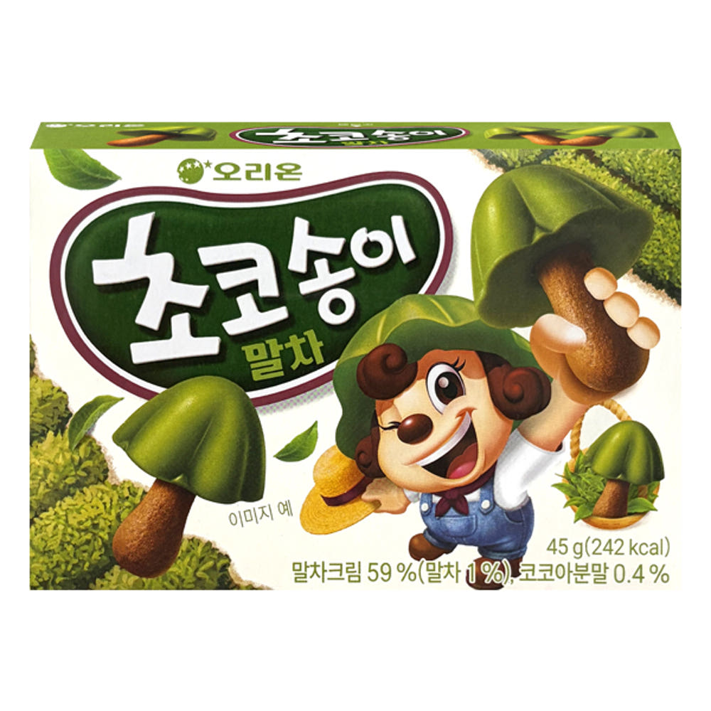 [Orion] Choco Mushroom (Matcha Flavor) 45g
