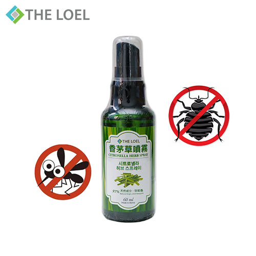 [The Loel] 香茅草蚊怕水噴霧 60ml 