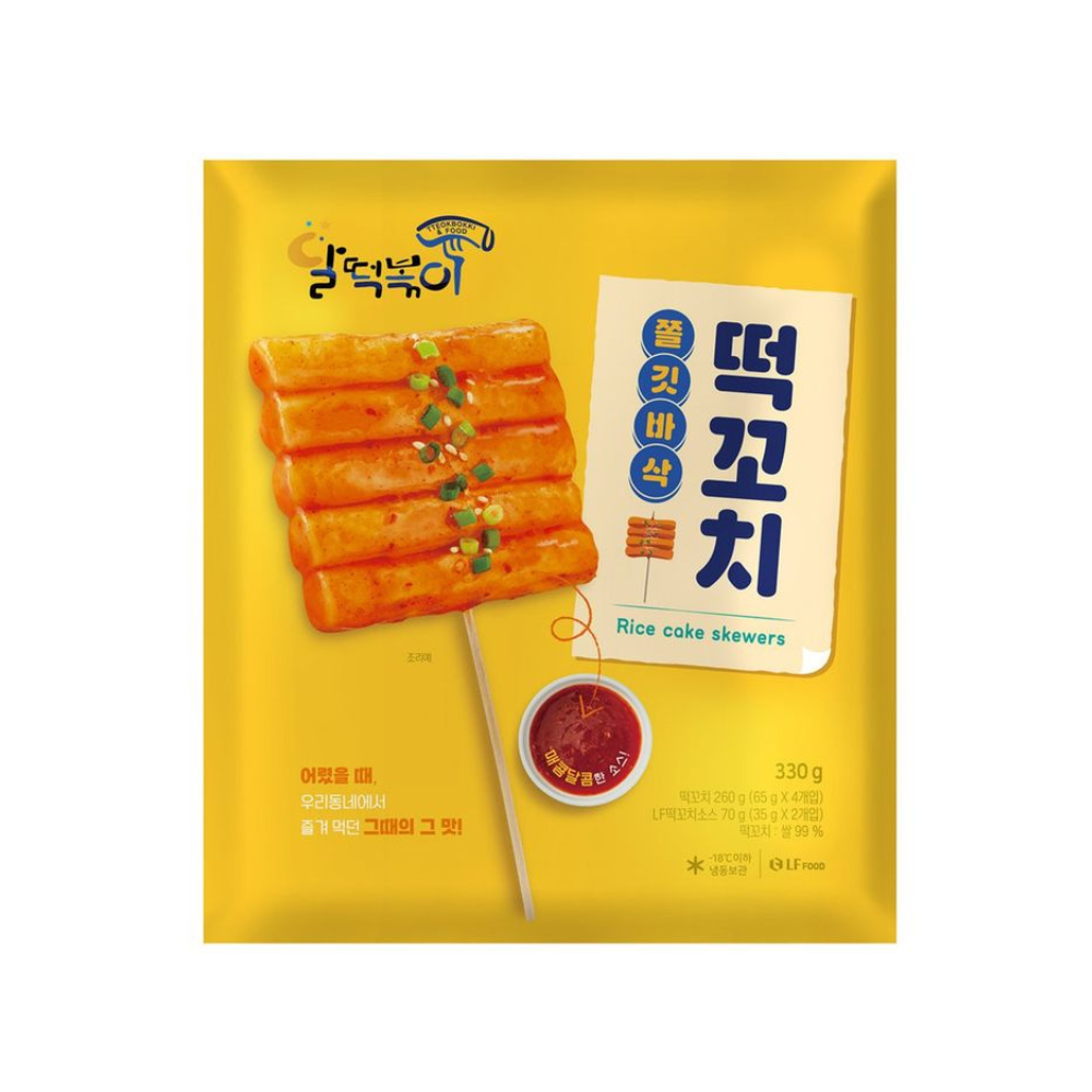 [엘에프푸드] 쫄깃바삭 떡꼬치 330g