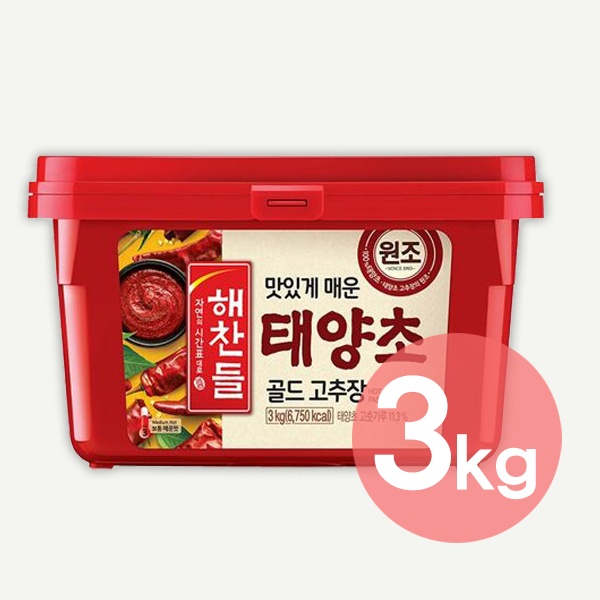 [CJ] 해찬들 태양초 고추장 3kg