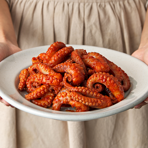 [HARIN2NE] Spicy Stir-fried Baby Octopus 300g