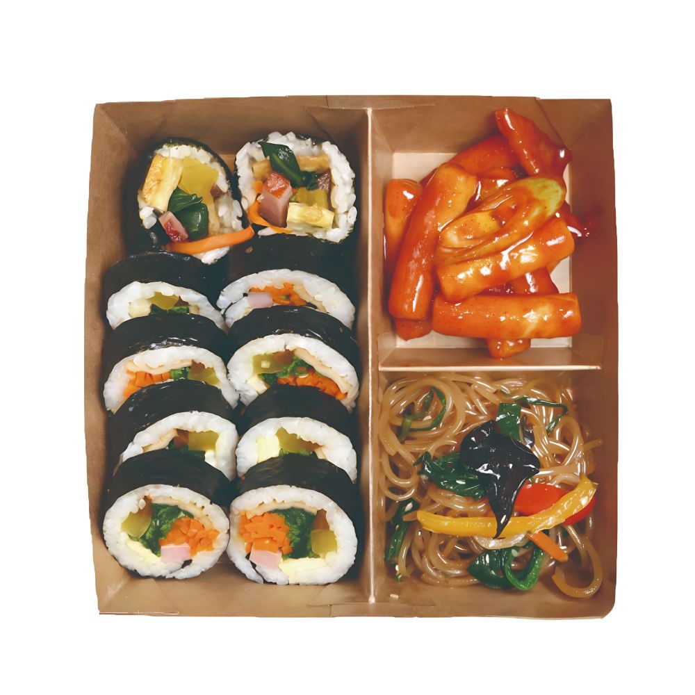 [O'taste] 紫菜飯卷便當配辣炒年糕