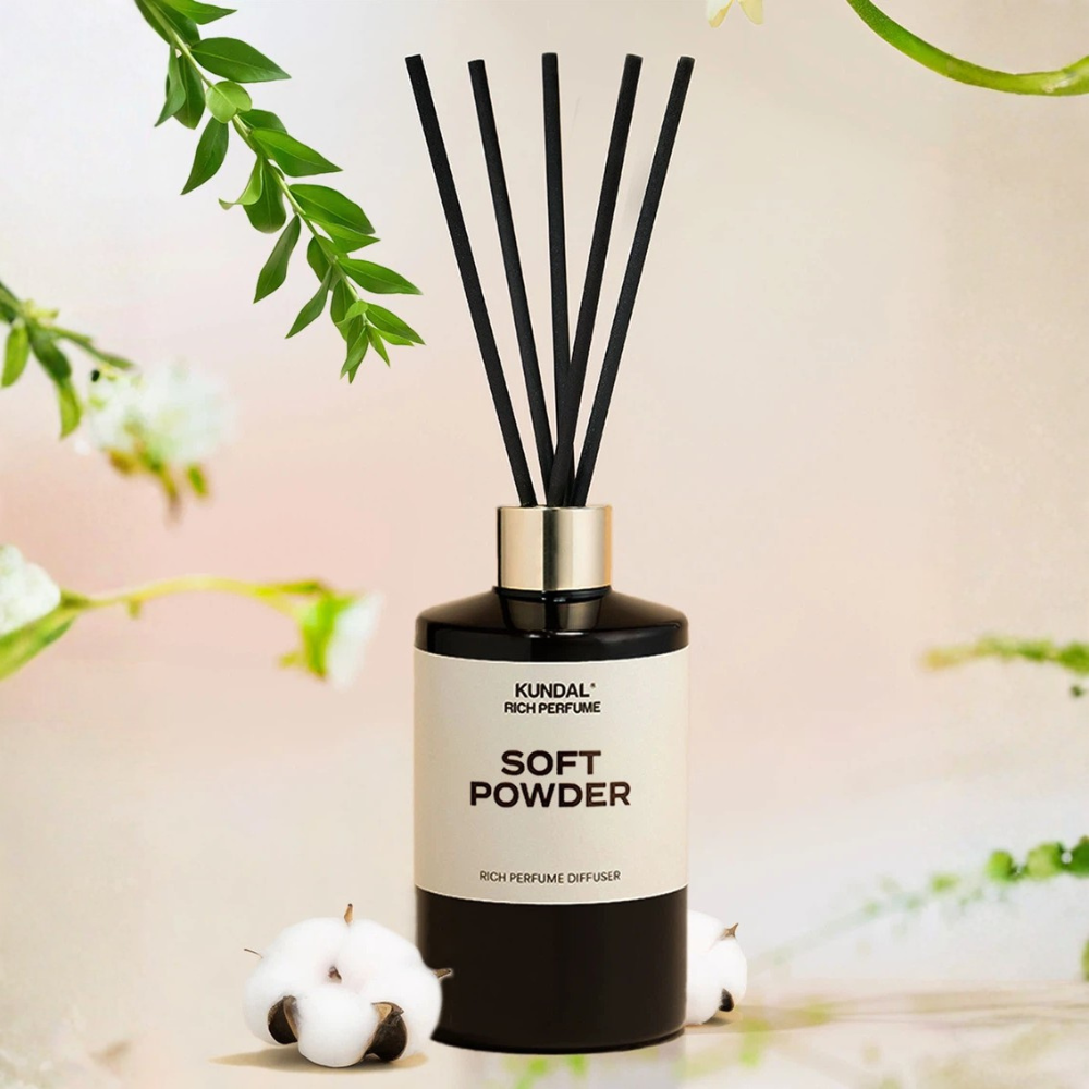 [Daiso] KUNDAL Rich Perfum Diffuser (Soft Powder) 250 ml