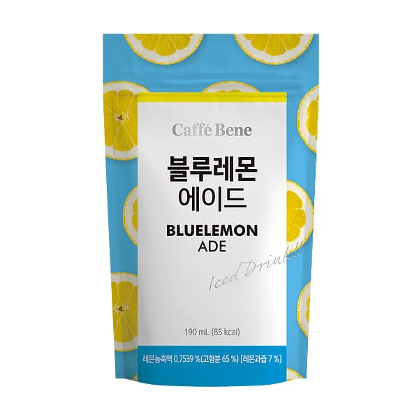 [Caffe BENE] Blue Lemon Ade 190mL