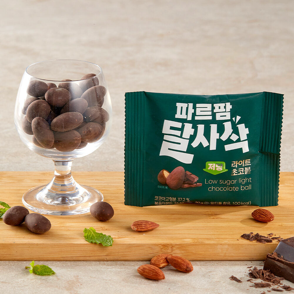 [Parrfarm] Dalsasak Low-sugar Light Almond Chocolate Ball (20g X 5ea)
