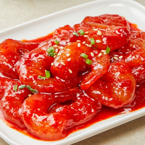 [Today's Food] Peeled Spicy Marinated Shrimp 300g