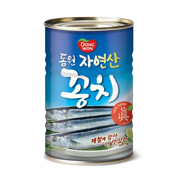 [Dongwon] Canned Natural Saury 400g