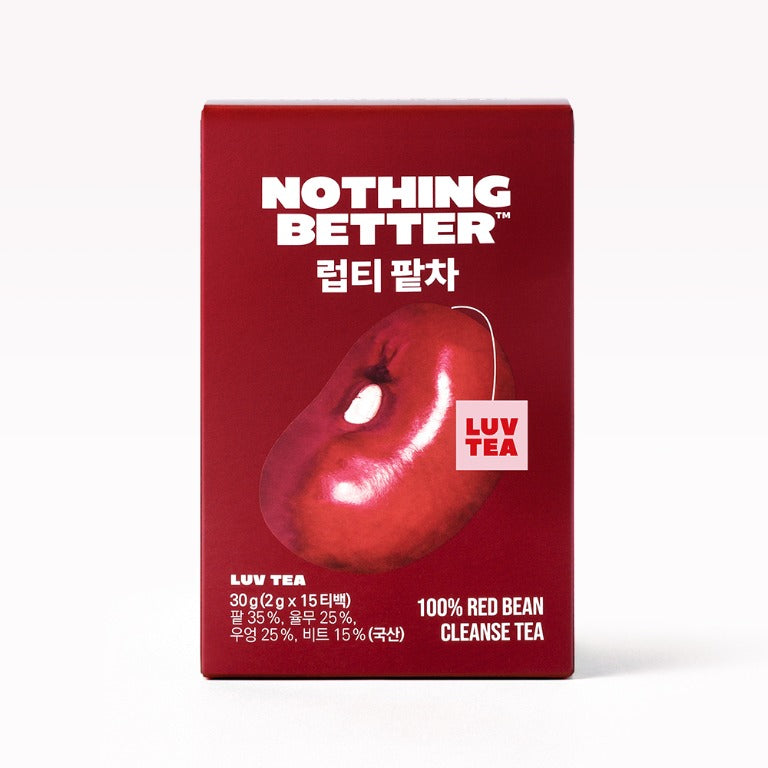 [Nothing Better] Luv Tea 100% Red Bean Cleanse Tea (1.5g x 15ea)