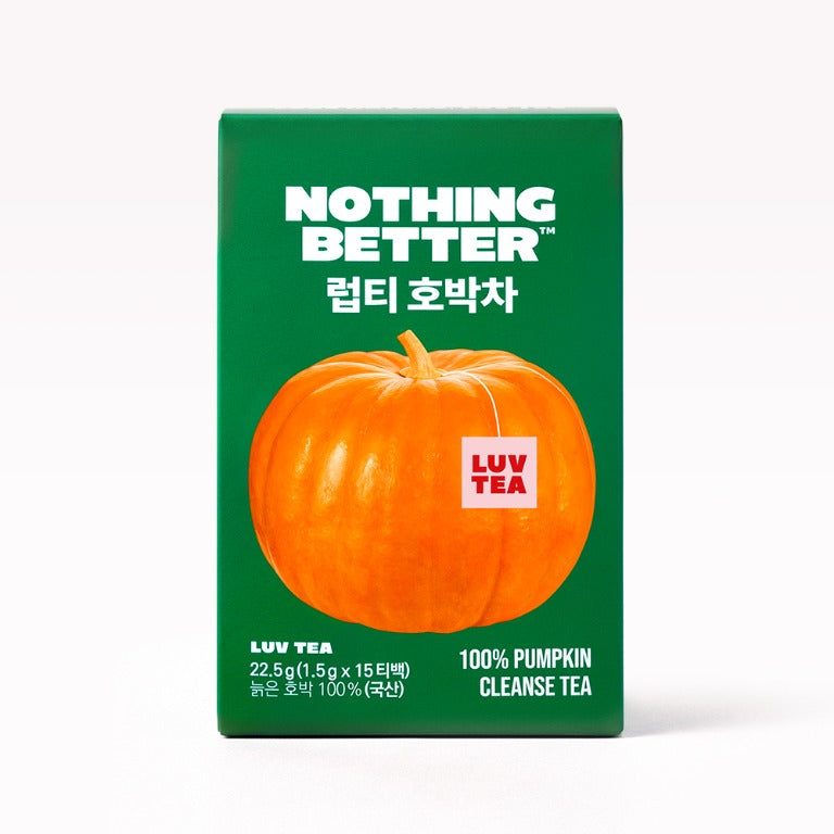 [Nothing Better] Luv Tea 100% Pumpkin Cleanse Tea (1.5g x 15ea)