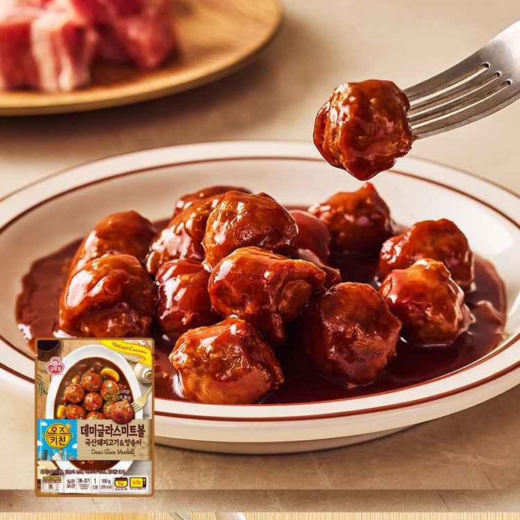 [Ottogi] Oz Kitchen Demi-Glace Meatball 180g