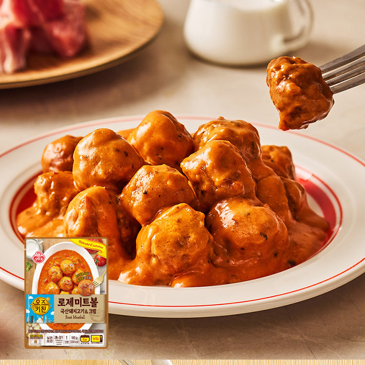[Ottogi] Oz Kitchen Rose Meatball 180g
