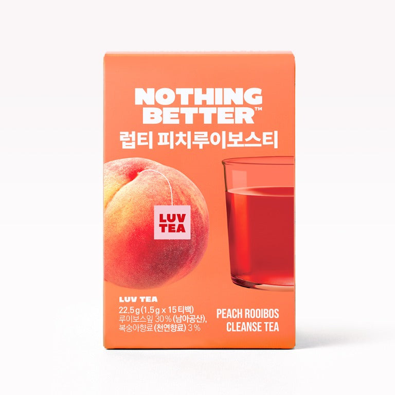[Nothing Better] Luv Peach Rooibos Cleanse Tea (1.5g x 15ea)