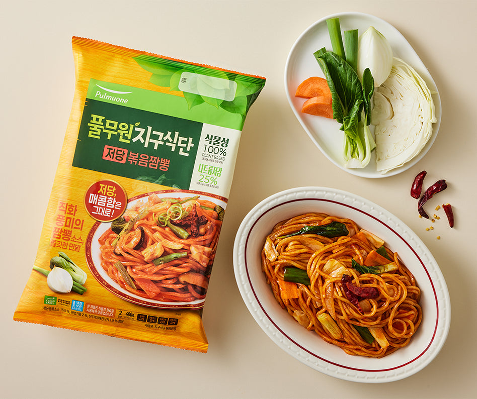 [풀무원] 지구식단 저당 볶음짬뽕 400g