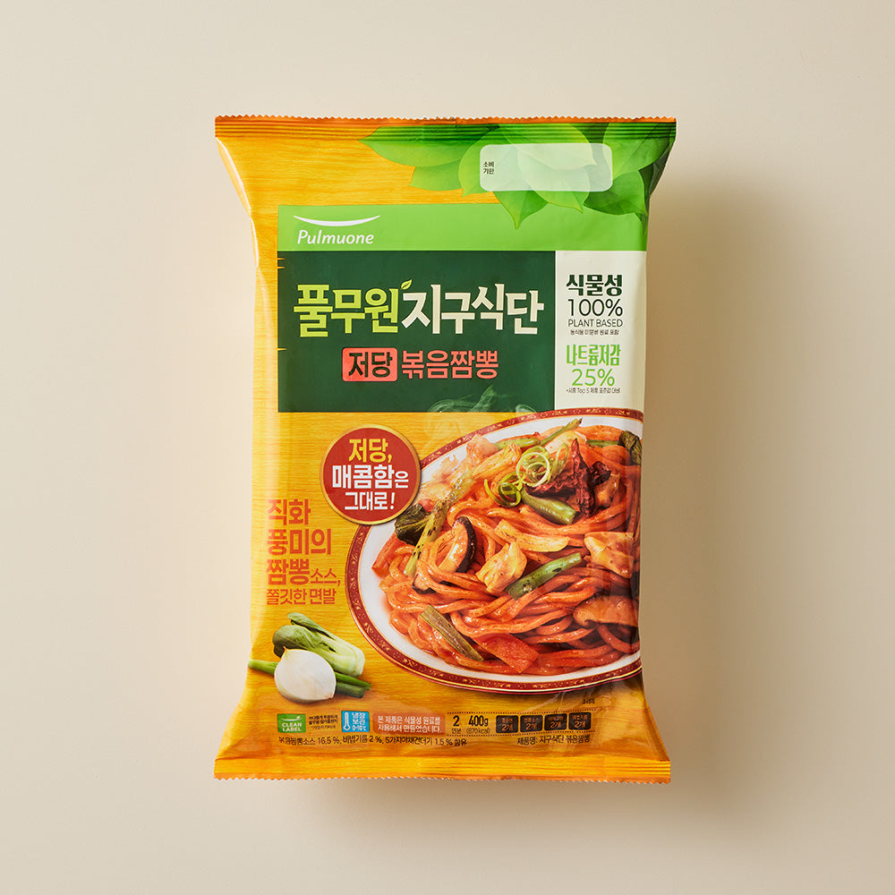 [풀무원] 지구식단 저당 볶음짬뽕 400g