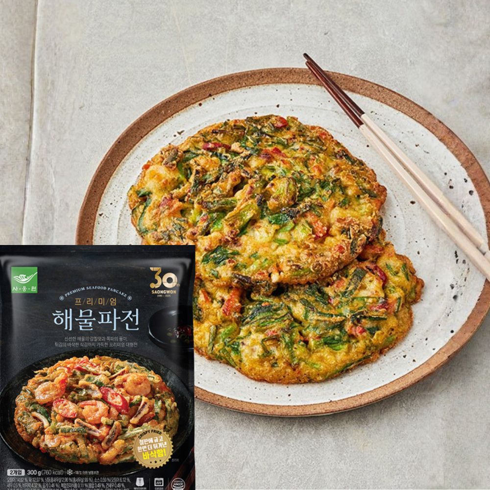 [Saongwon] Seafood Spring Onion Pancake 300g