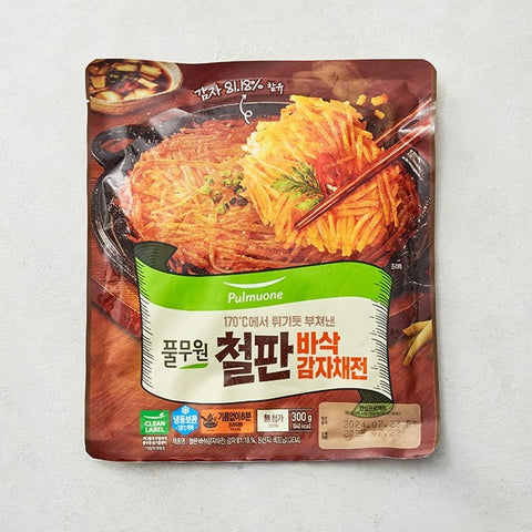 [Pulmuone] Iron Plate Crispy Shredded Potato Pancake 300g