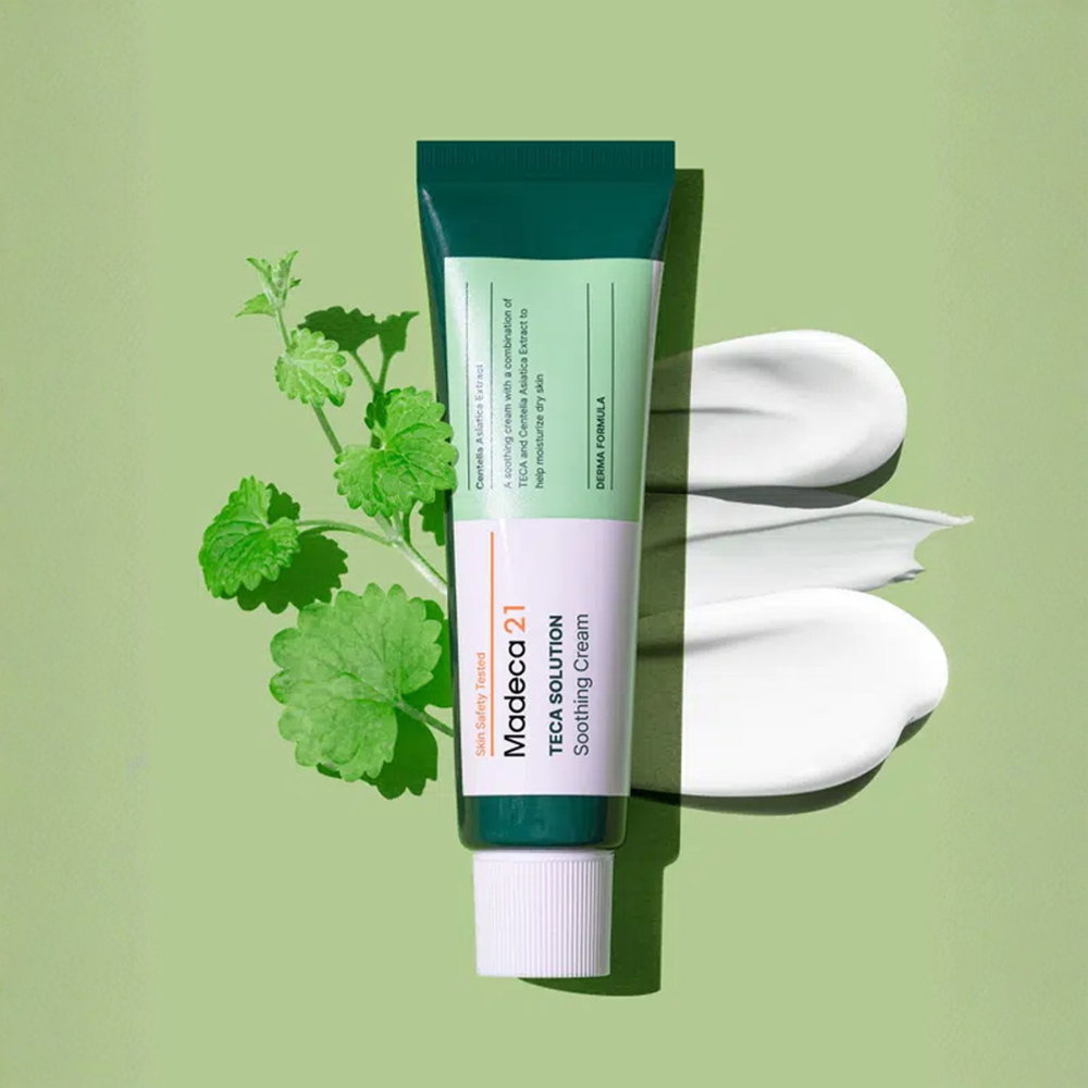 [Daiso] Madeca 21 Teca Solution Soothing Cream 50ml