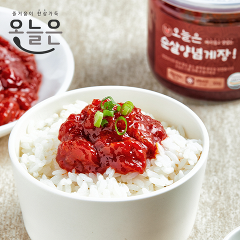 [Today's Food] Boneless Spicy Marinated Crab 300g