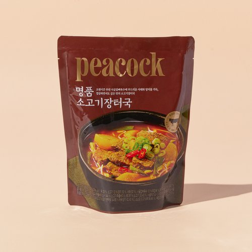 [Peacock] Korean Spicy Beef Soup 600g