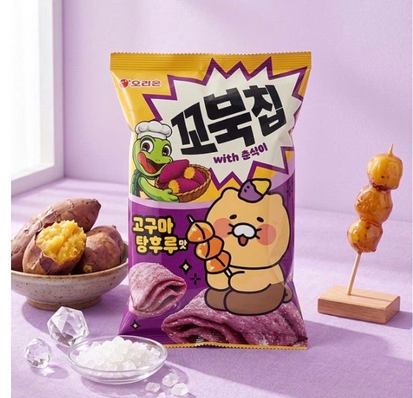 [오리온] 꼬북칩 with 춘식이 고구마 탕후루맛 72g
