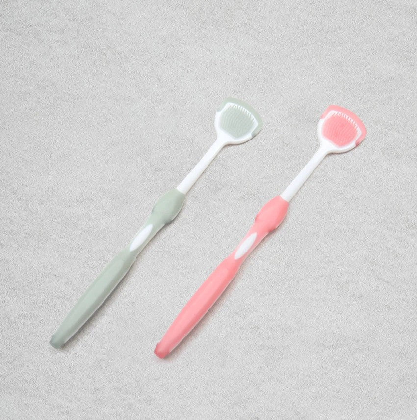 [Daiso] 掃型舌頭刷 2支