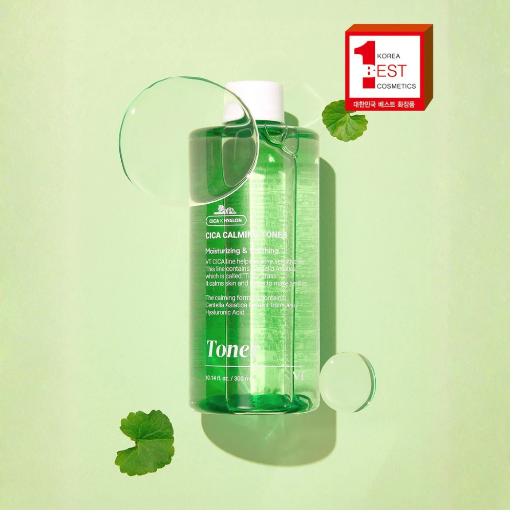 [Daiso] VT CICA Calming Toner (Moisturizing & Soothing) 300 ml