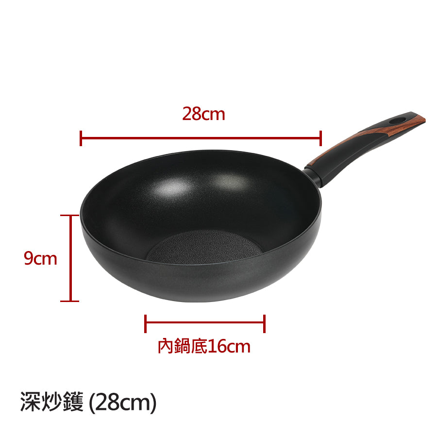 [The Loel] 韓國神奇廚具系列 28cm 深炒鑊 (1pc) 