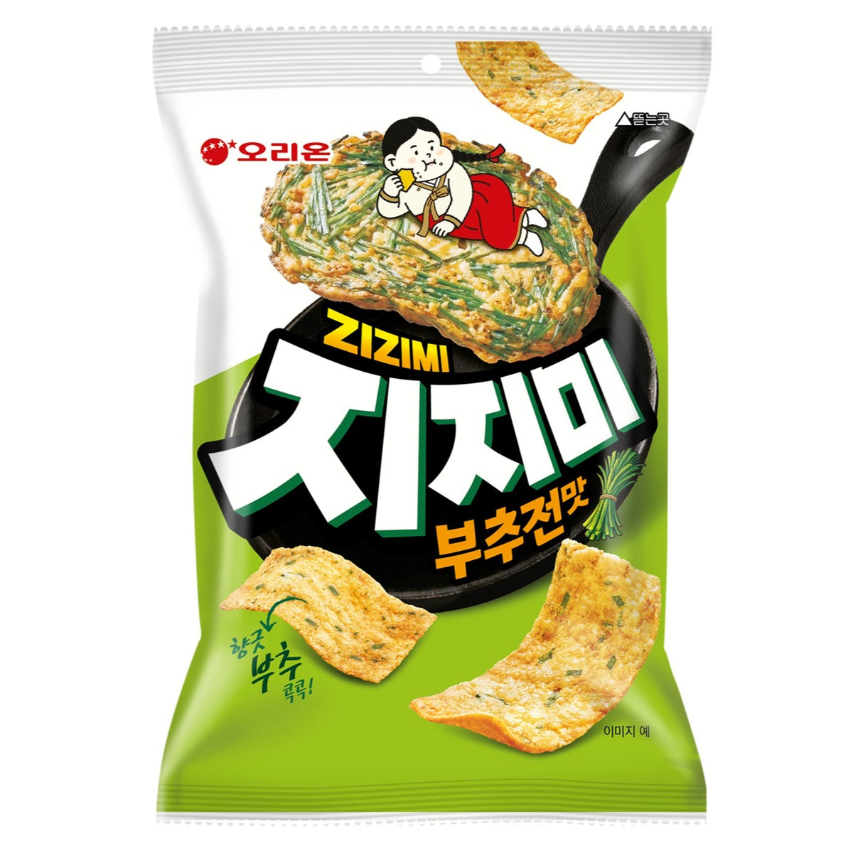 [Orion] Zizimi Chips (Chive Pancake flavor) 58g