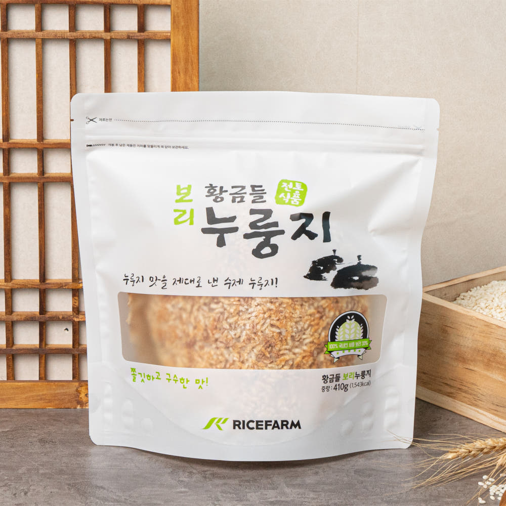 [Rice Farm] 健康大麥鍋巴 410g