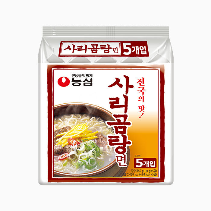 [농심] 사리곰탕 110g*5입