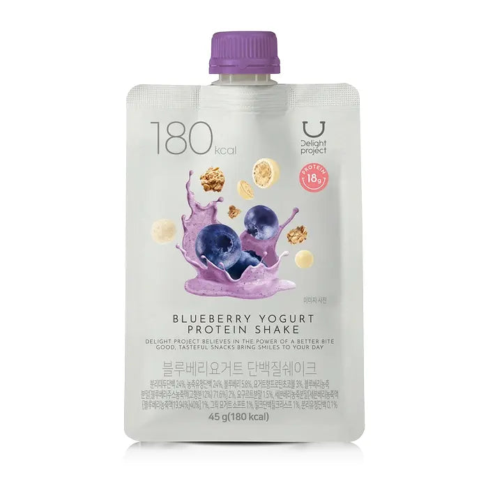 [딜라이트 프로젝트] 블루베리요거트 단백질쉐이크 45g