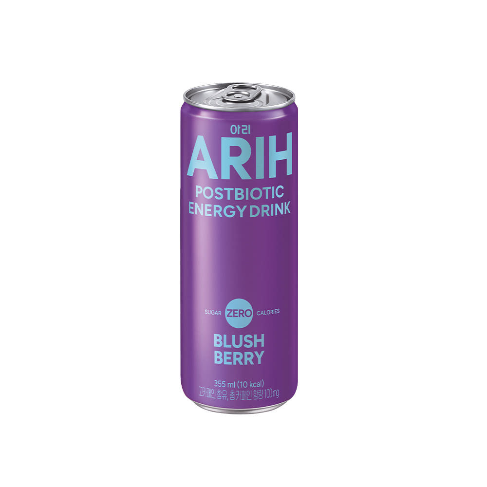 [BTS x ARIH] Postbiotic Energy Drink (Blush Berry) 355ml