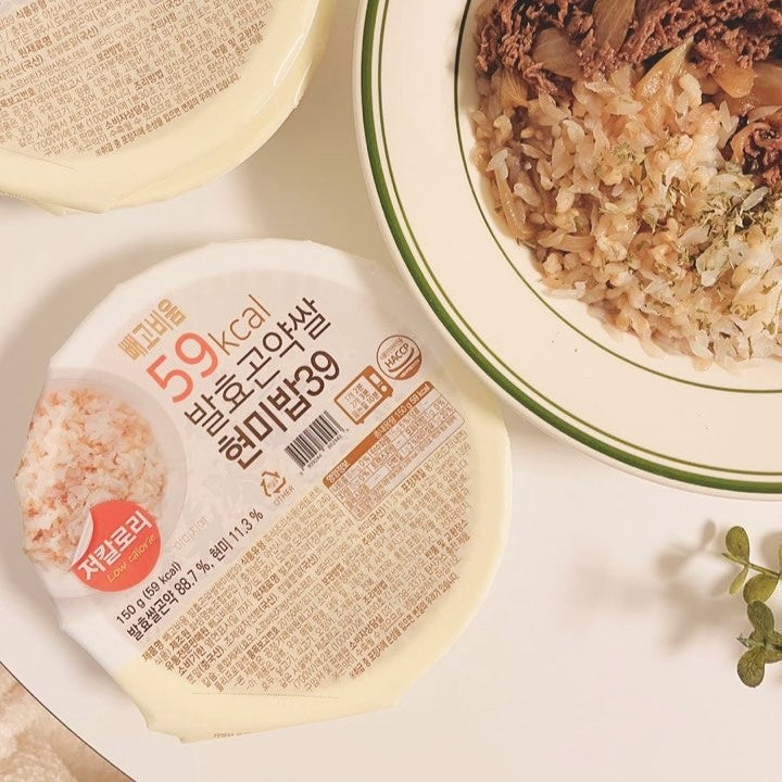 [韓星最愛飲控品牌!!] 低卡發酵蒟蒻玄米飯 150g 